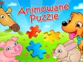 Zwierzątka i kolorowe puzzle zapraszają do zabawy w gry edukacyjne online.