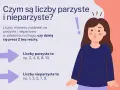 Klasa 1: liczby parzyste i nieparzyste. Dowiedz się, które liczby dzielą się przez 2 bez reszty, a które nie.