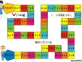 Plansza do gry "Wyścig z tabliczką mnożenia" pomoże dziecku nauczyć się tabliczki mnożenia.