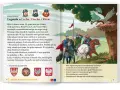 Ilustracja do legendy o Lechu, Czechu i Rusie. Bracia na koniach widzą orła na dębie, symbolizującego początek Polski.