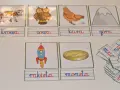 Krowa, sowa, kura, góra, rakieta, moneta – to przykłady dla dzieci, które uczą się czytać i pisać.