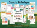 Zestaw zadań do lapbooka "Dzieci z Bullerbyn" - streszczenie przygód, bohaterów i zabaw.