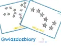 Uczymy się gwiazdozbiorów dla dzieci: Andromedy i Wielkiego Wozu. Proste rysunki gwiazd zachęcają do odkrywania kosmosu.
