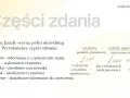 Grafika wyjaśnia części zdania, podając przykłady: "Znajomi zostali zaproszeni wczoraj do restauracji".