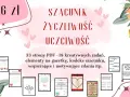 33 strony PDF z zadaniami, elementami na gazetkę i kodeksem szacunku. Materiały wspierające szacunek, życzliwość i uczciwość.