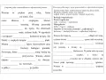Karty pracy klasa 3 do wydruku: uzupełnij tekst o wiośnie, wpisz przymiotniki w odpowiednim stopniu.