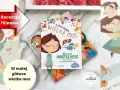 Książka "W małej główce wielka moc" to 25 ćwiczeń mindfulness dla dzieci. Ilustracje przedstawiają szczęśliwe dzieci i rodziców.