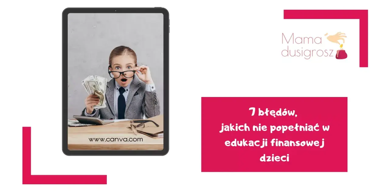 Dziecko w okularach trzyma pieniądze, uczy się o edukacji finansowej dzieci.