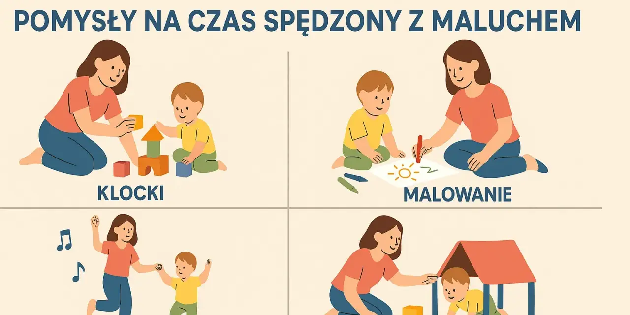 Kreatywne zabawy dla 2 latka: budowanie z klocków, malowanie, taniec i tor przeszkód. Radość i rozwój malucha gwarantowane!