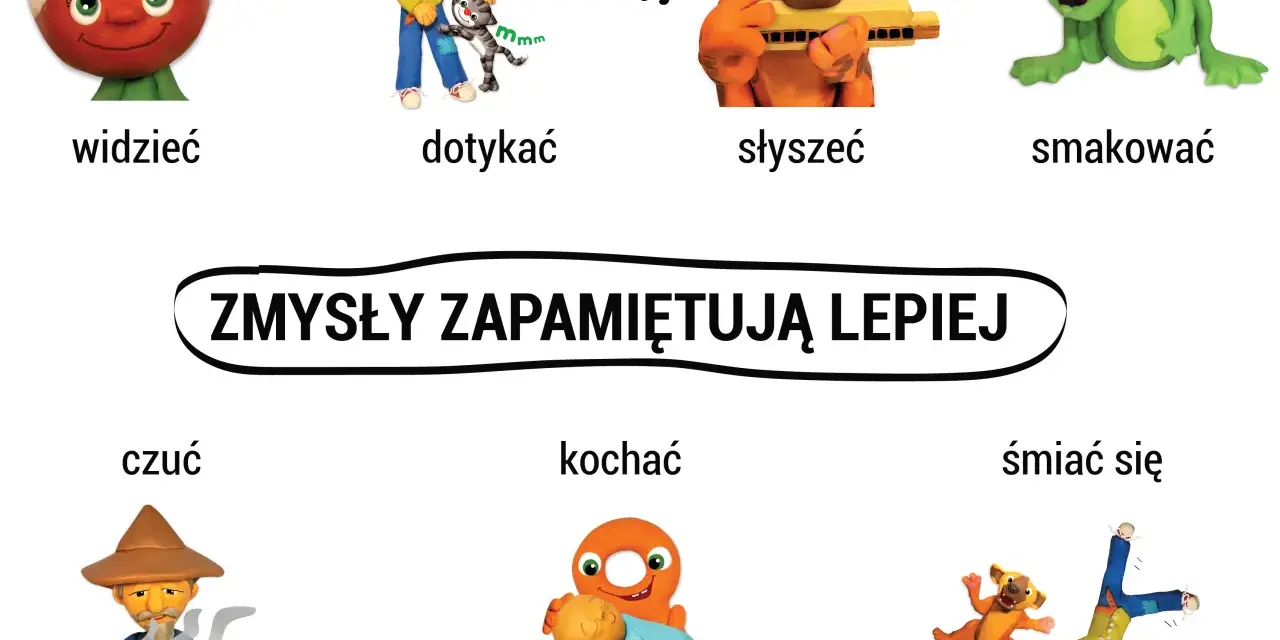 Zmysły zapamiętują lepiej! Klasa 2 uczy się o widzeniu, dotykaniu, słyszeniu, smakowaniu, czuciu, kochaniu i śmianiu się.