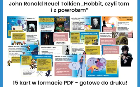 Hobbit, czyli tam i z powrotem" – streszczenie, motywy, bohaterowie i ciekawostki o książce J.R.R. Tolkiena.