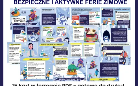 Pomysł na ferie zimowe: bezpieczne i aktywne zabawy na śniegu, ciekawe miejsca, tradycje i porady, jak spędzić czas.