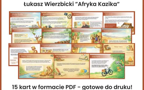 Afryka Kazika: opis jednej przygody z książki Łukasza Wierzbickiego. Podróż przez kontynent, spotkania z ludźmi i zwierzętami.