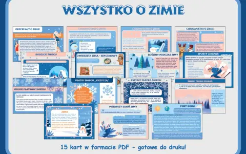 Ciekawostki o zimie: od mitów po naukę o płatkach śniegu i sporcie. Dowiedz się, jak rośliny i zwierzęta przetrwają mrozy.