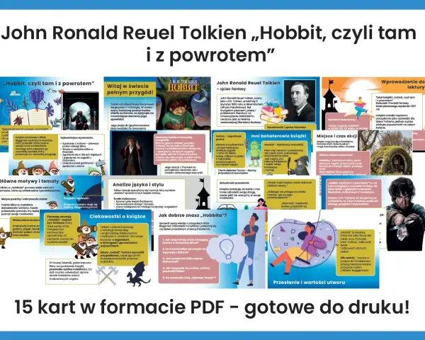 Hobbit, czyli tam i z powrotem" – streszczenie, motywy, bohaterowie i ciekawostki o książce J.R.R. Tolkiena.