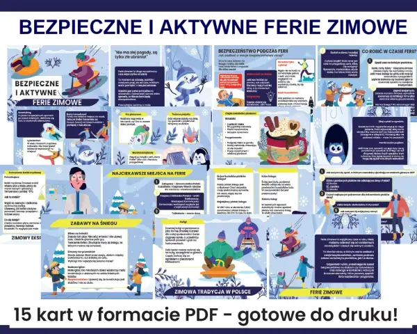 Pomysł na ferie zimowe: bezpieczne i aktywne zabawy na śniegu, ciekawe miejsca, tradycje i porady, jak spędzić czas.