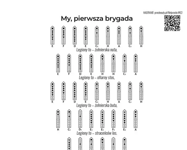 Krótkie hasła patriotyczne: "My, pierwsza brygada", "Legiony to żołnierska nuta", "ofiarny stos", "żołnierska buta", "straceńców los".