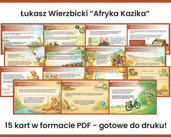 Afryka Kazika: opis jednej przygody z książki Łukasza Wierzbickiego. Podróż przez kontynent, spotkania z ludźmi i zwierzętami.